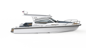 Nimbus W9 18 W9 in bimini scaled