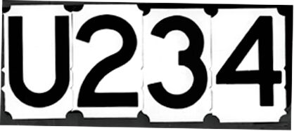 REGISTRATION NUMBER BLACK 6 1 REGISTRATION NUMBER BLACK 6