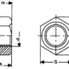 DIN 985-A2-70 NYLOC NUT M10 2 701782210 fullhd