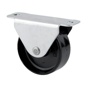 FIXED WHEEL 25MM SQUARE PLATE