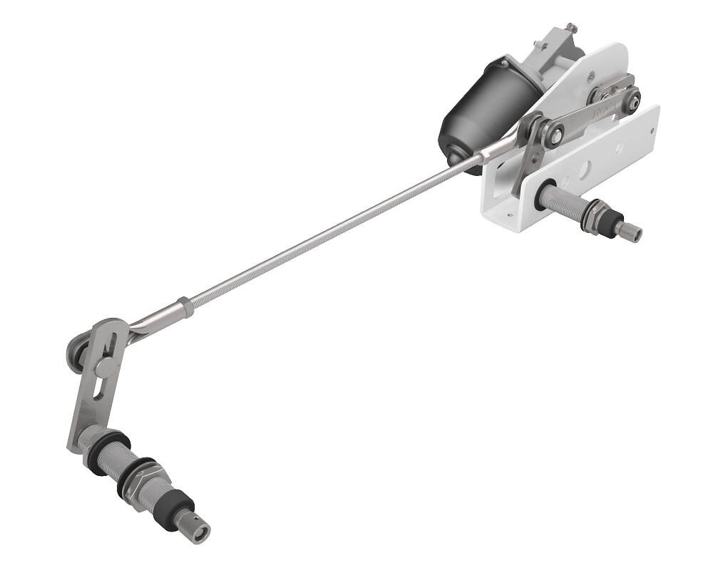 ARTICULATED WINDSHIELD WIPER MOTOR W38L 1 ARTICULATED WINDSHIELD WIPER MOTOR W38L