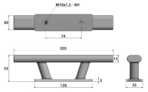 BOLLARD BLACK AISI316 205MM 5 9511001152m fullhd jpg