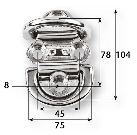 FOLDING COVER LOOP 8mm 3 FOLDING COVER LOOP 8mm - Image 3