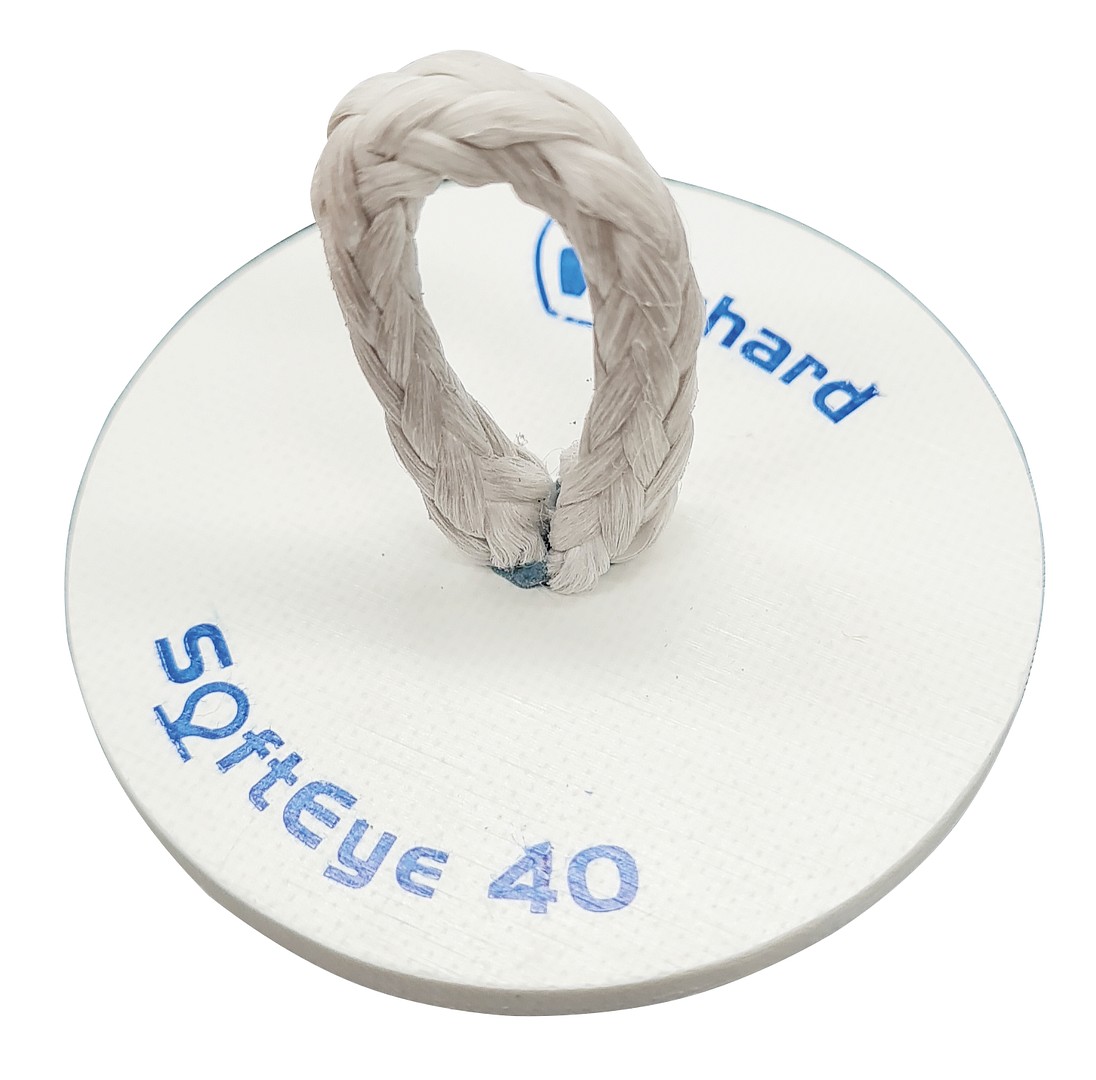 ADHESIVE DYNEMA LOOP, WHITE 2 ADHESIVE DYNEMA LOOP, WHITE - Image 2
