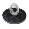 ADHESIVE DYNEEMA LOOP, BLACK