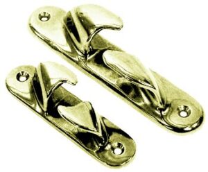 POLISHED BRASS DRAWING 110x27MM