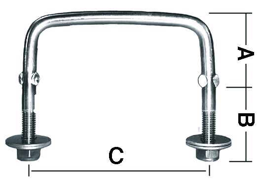 STAINLESS STEEL HANDLE 90MM 1 STAINLESS STEEL HANDLE 90MM