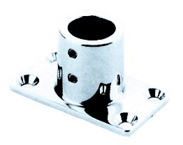 RAILING FITTING 90° STRAIGHT RAILING PLATE