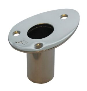 FLAG POLE FOOT SS RETRACTABLE.