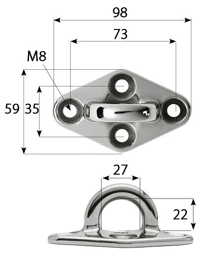 RING PLATES, ROUND 98mm 3 RING PLATES, ROUND 98mm - Image 3