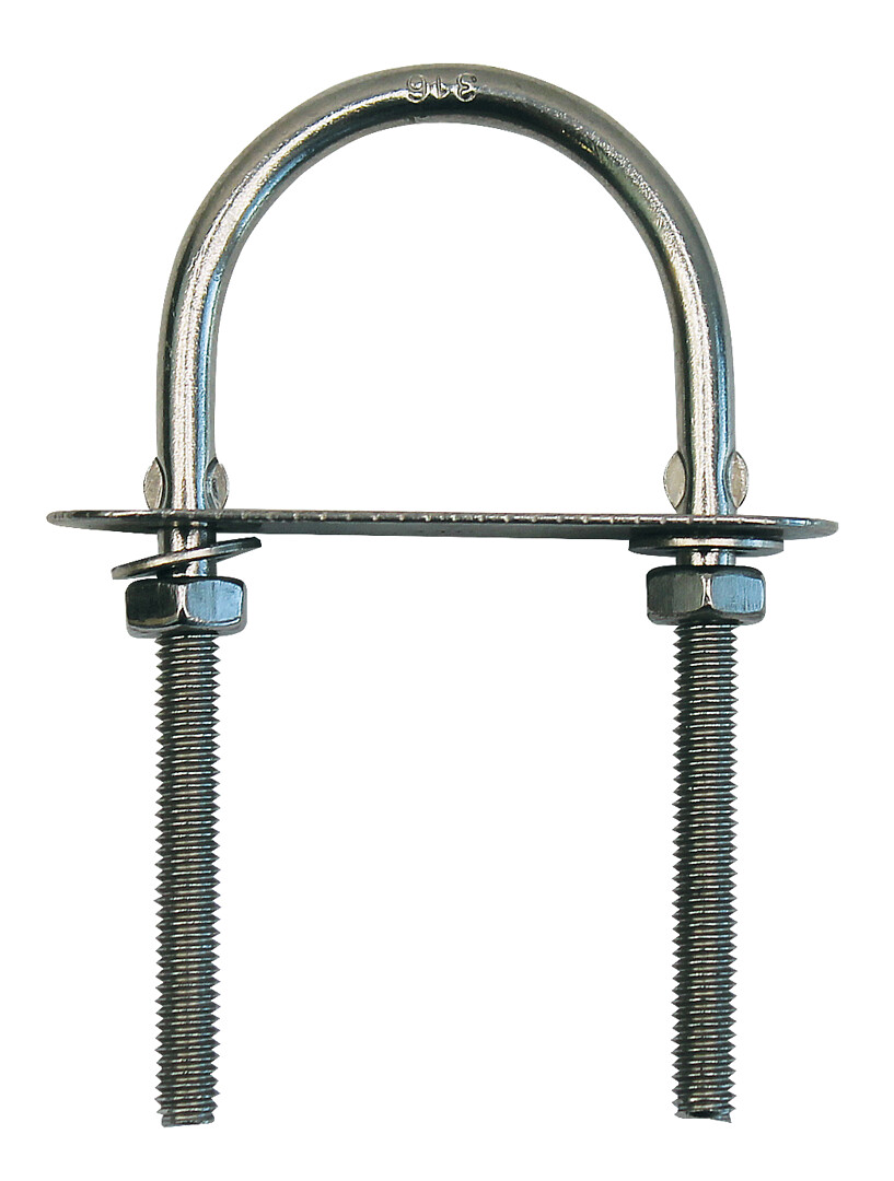 TRAILER HOOK STAINLESS STEEL 4x30MM 1 TRAILER HOOK STAINLESS STEEL 4x30MM