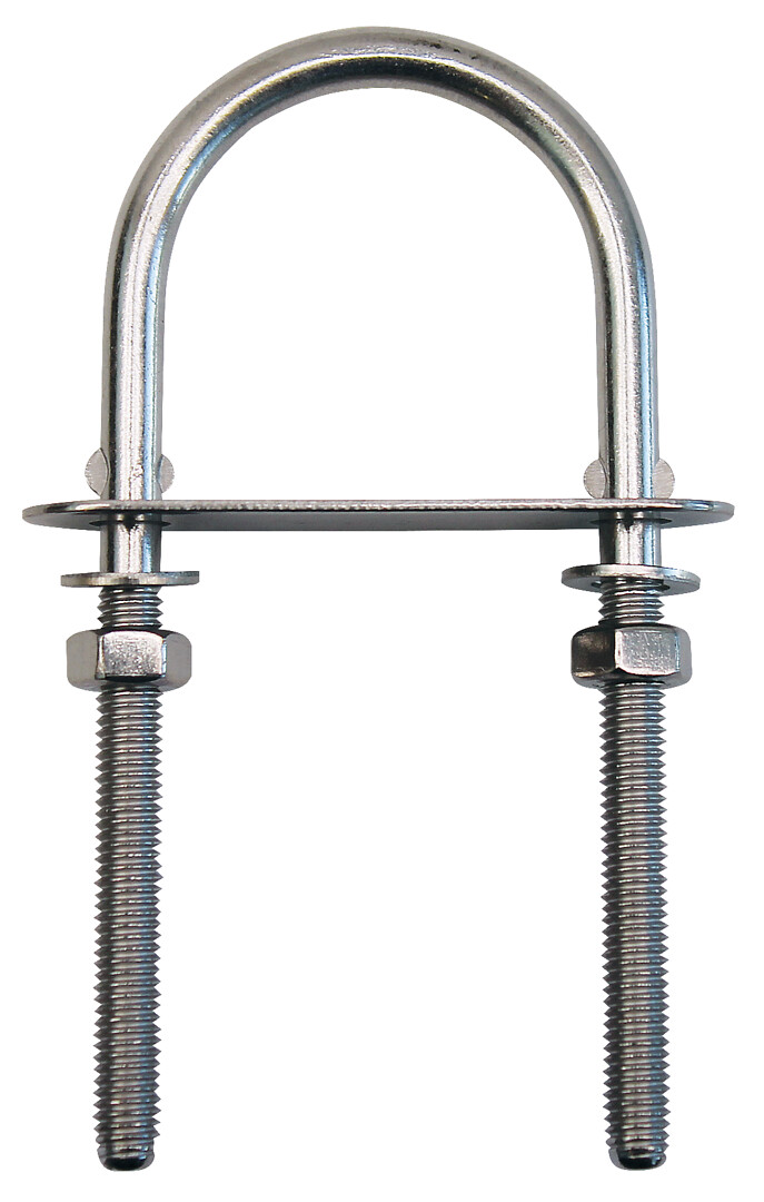TRAILER HOOK STAINLESS STEEL 5x40MM 1 TRAILER HOOK STAINLESS STEEL 5x40MM
