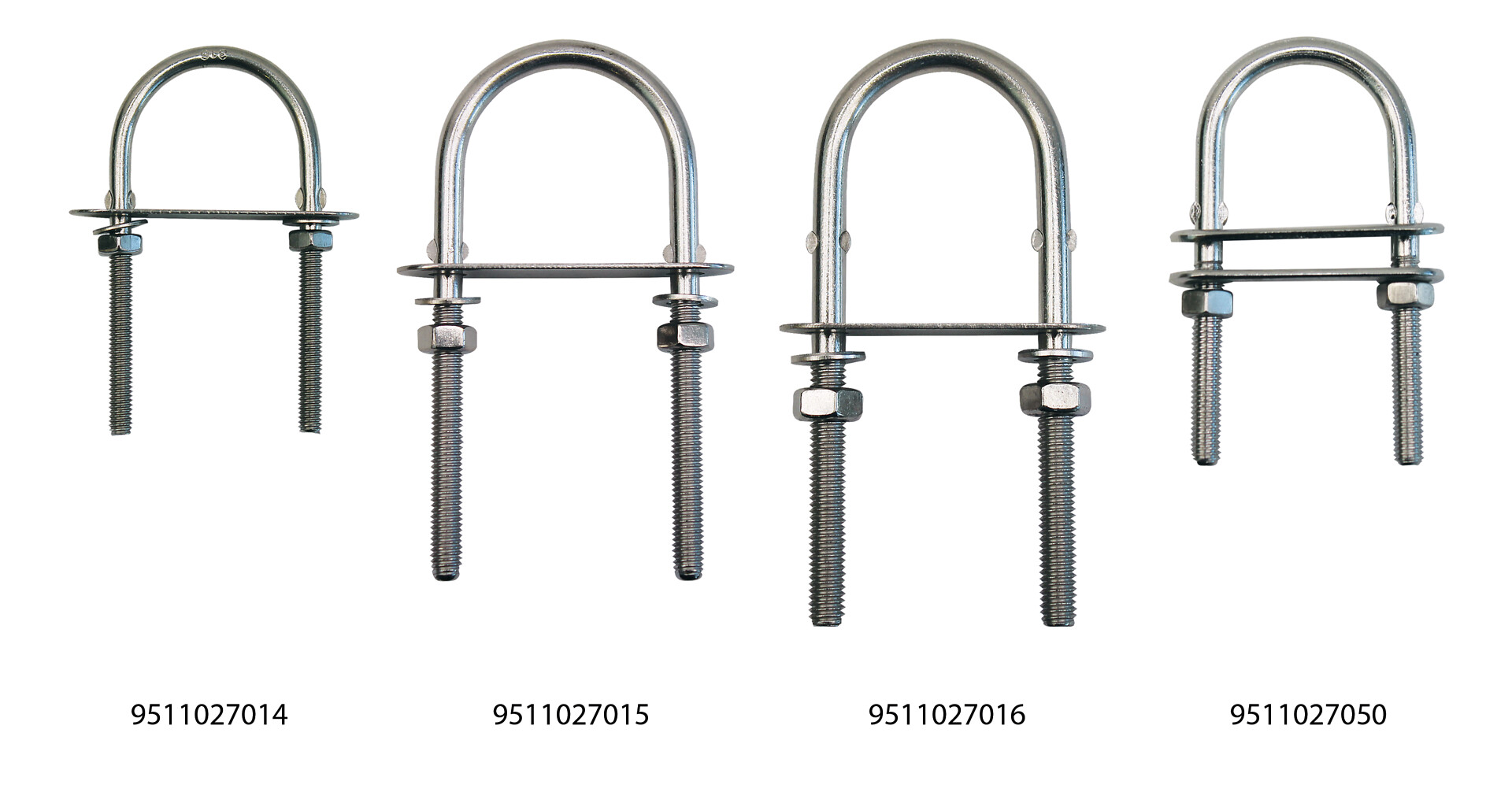 TRAILER HOOK STAINLESS STEEL 5x40MM 2 TRAILER HOOK STAINLESS STEEL 5x40MM - Image 2