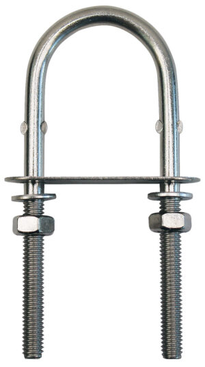 TRAILER HOOK STAINLESS STEEL 6x40MM