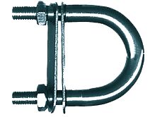 TRAILER HOOK STAINLESS STEEL 8x57MM 1 TRAILER HOOK STAINLESS STEEL 8x57MM