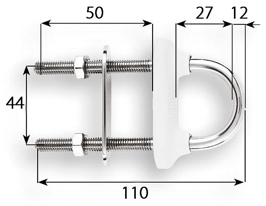 TRAILER HOOK 12x110 WATERPROOF 3 TRAILER HOOK 12x110 WATERPROOF - Image 3