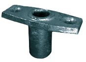 RUBBER BEARING GALVANIZED 15MM
