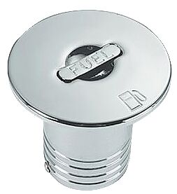 COVER SCREW, CHROME-PLATED BRASS, FOR PETROL Ø38 1 COVER SCREW, CHROME-PLATED BRASS, FOR PETROL Ø38