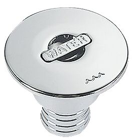 COVER SCREW, CHROME-PLATED BRASS, FOR WATER Ø38 1 COVER SCREW, CHROME-PLATED BRASS, FOR WATER Ø38