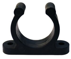 HOLDER BLACK PLASTIC 15MM