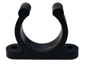 HOLDER BLACK PLASTIC 25MM