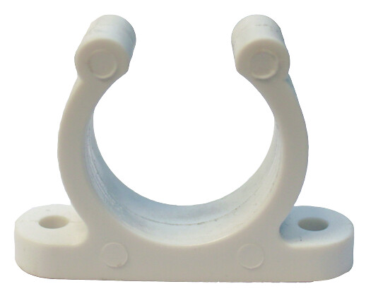 PLASTIC HOLDER WHITE 40MM 1 PLASTIC HOLDER WHITE 40MM