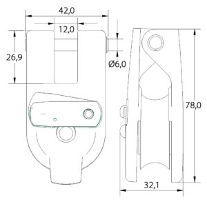 BALL BEARING THROWING PULLEY 40MM 7 9512040006m fullhd jpg