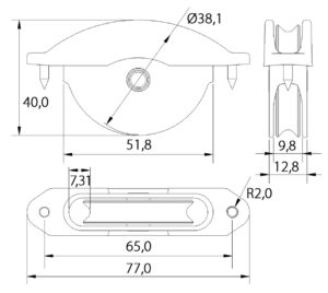 COVER PLATE 76MM, ALUMINUM 5 9512040016m fullhd jpg
