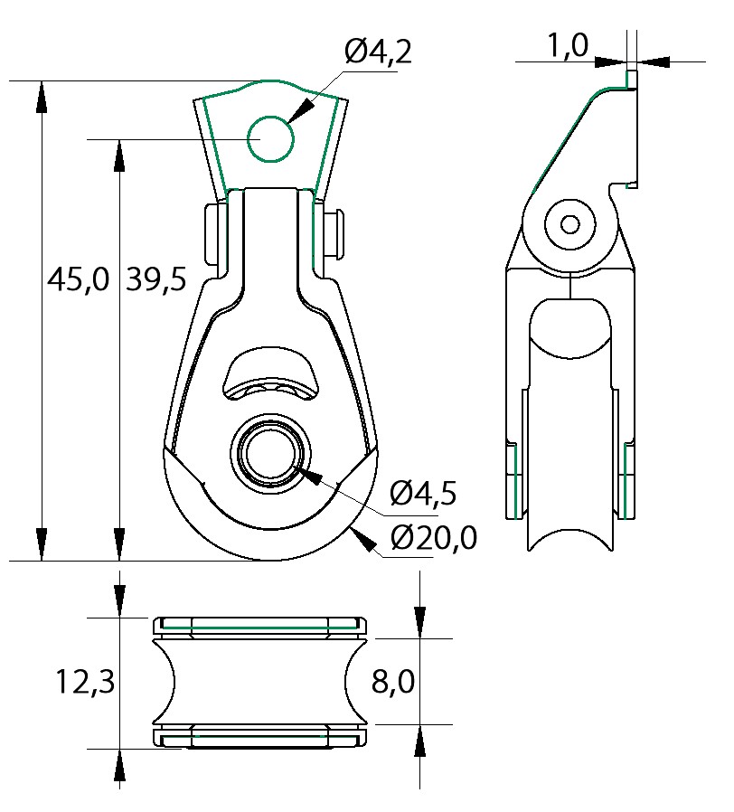 DYNAMIC PILLOW WHEEL, ROTATING 3 DYNAMIC PILLOW WHEEL, ROTATING - Image 3