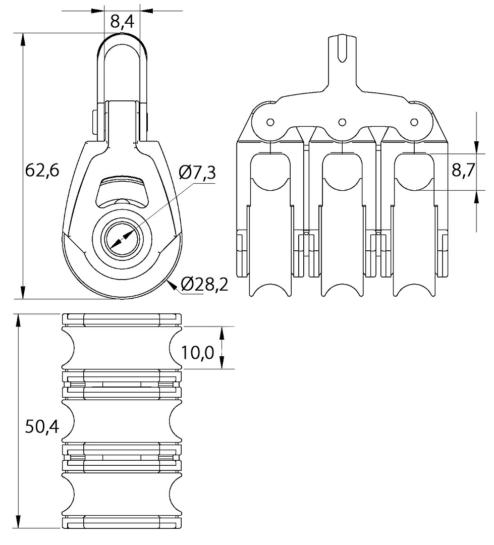 DYNAMIC TRIPLE POLE WHEEL 3 DYNAMIC TRIPLE POLE WHEEL - Image 3