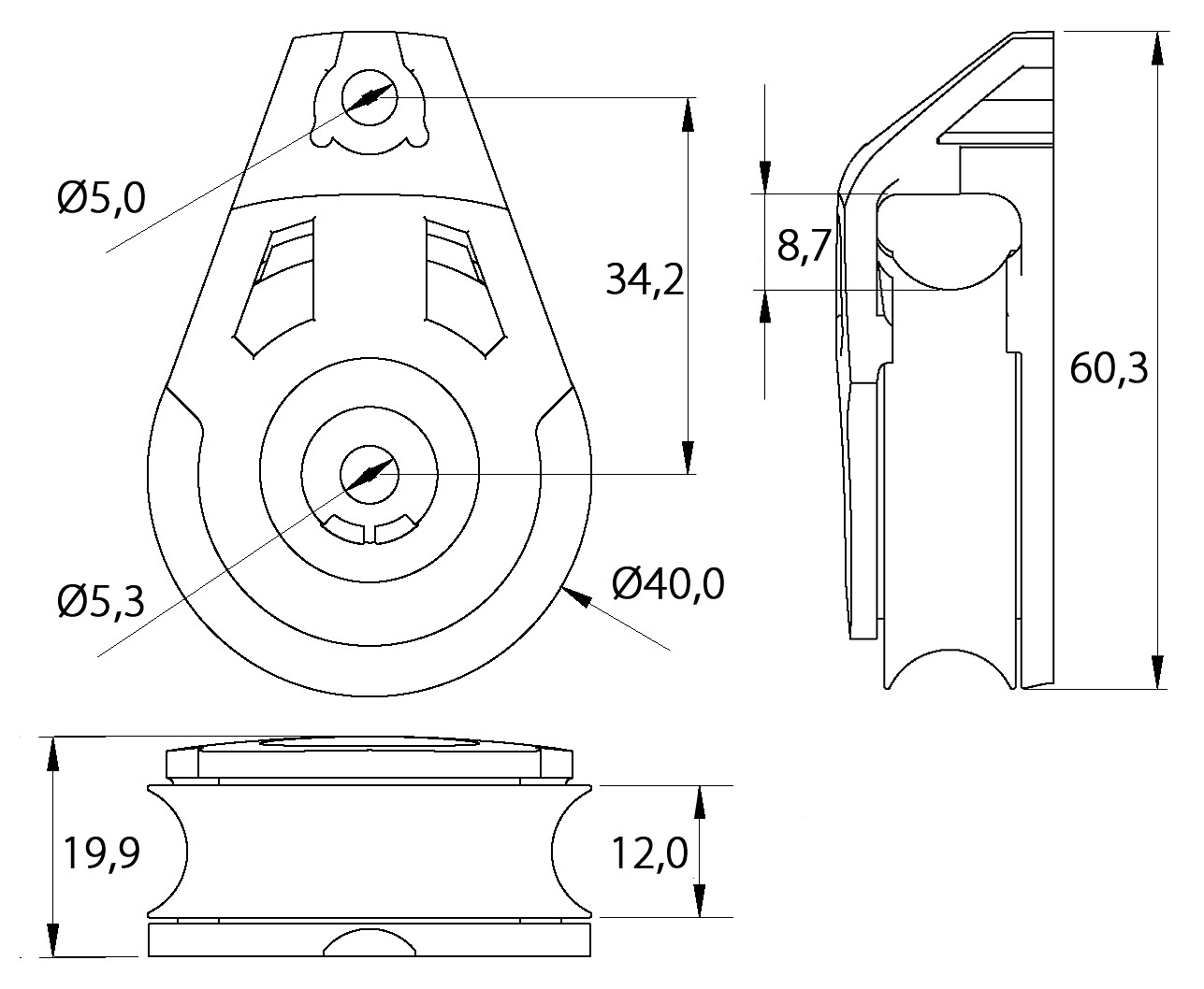 DYNAMIC FOOTWHEEL 40MM 3 DYNAMIC FOOTWHEEL 40MM - Image 3