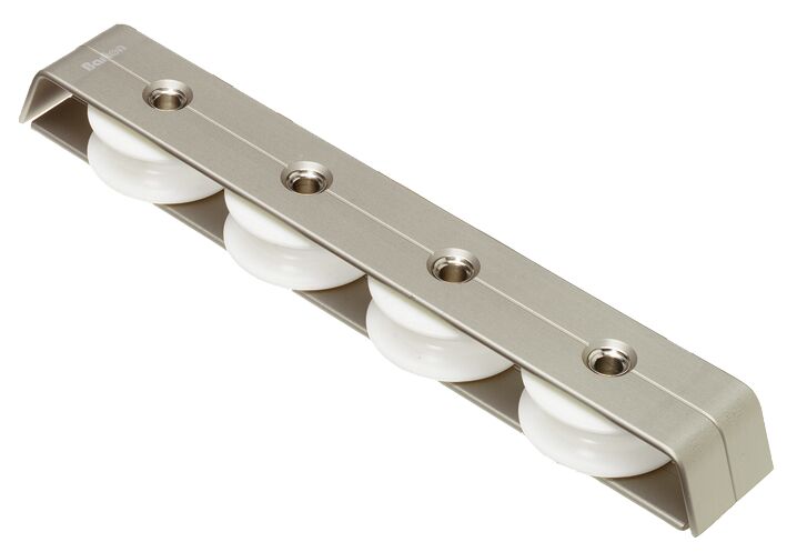 ROW-TYPE PULLEY 4 SPINDLES, ALUMINUM 1 ROW-TYPE PULLEY 4 SPINDLES, ALUMINUM
