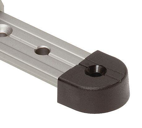 BARTON FOOT RAIL END FITTING 25MM 1 BARTON FOOT RAIL END FITTING 25MM