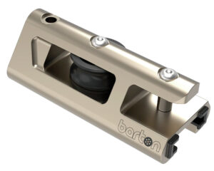 BARTON T-RAIL END FITTING