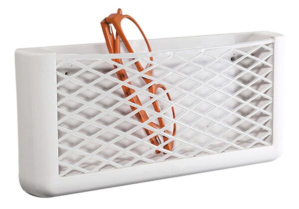 STORAGE TRAY WITH RUBBER NET, WHITE 1 STORAGE TRAY WITH RUBBER NET, WHITE