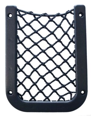 MESH POCKET BLACK 98X126MM