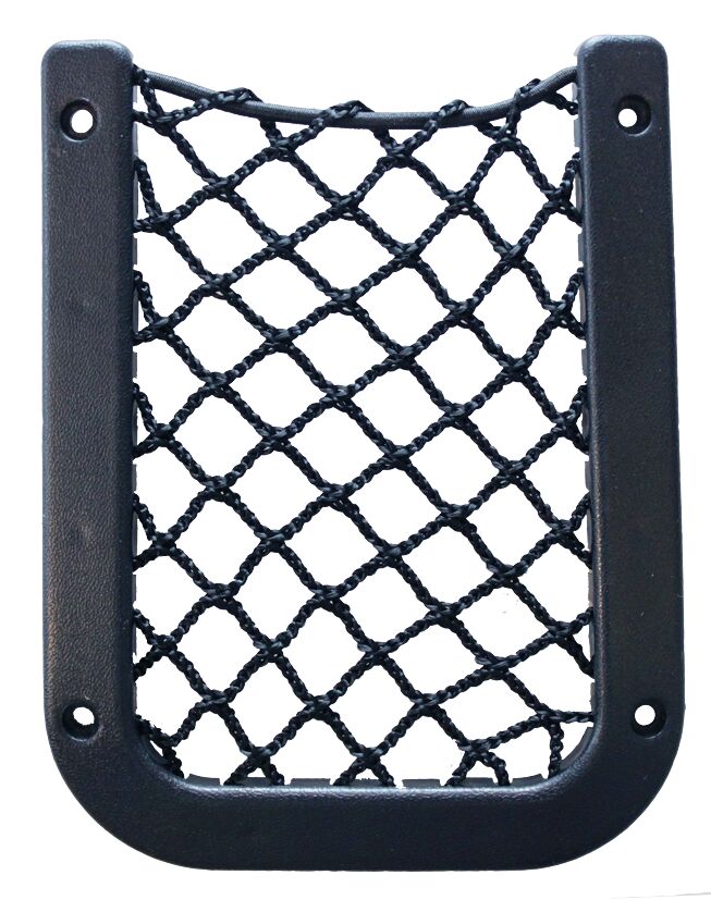 MESH POCKET BLACK 98X126MM 1 MESH POCKET BLACK 98X126MM