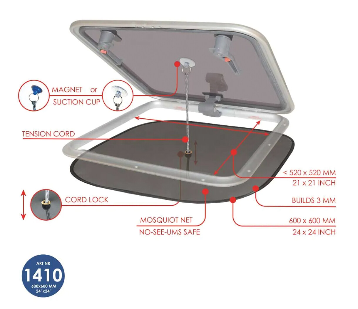 MOSQUITO NET FOR DOOR M 2 MOSQUITO NET FOR DOOR M - Image 2