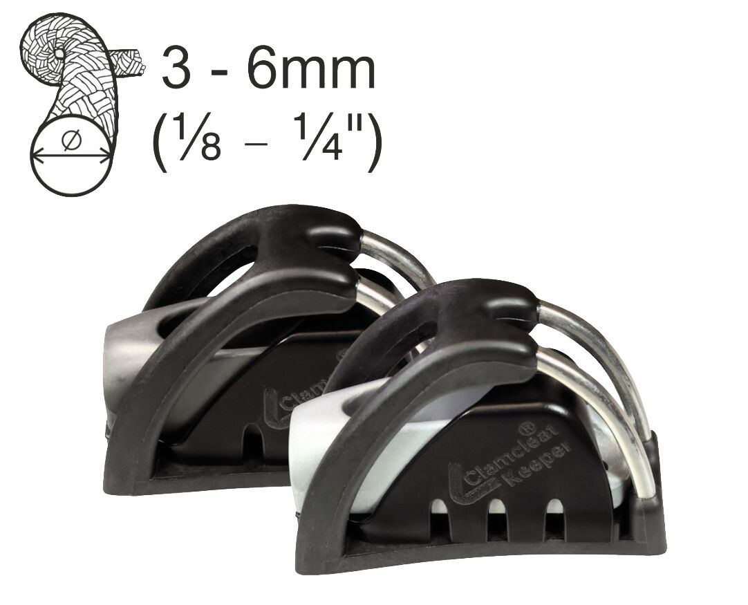 CLAMCLEAT INLINE ROPE LOCK 1 CLAMCLEAT INLINE ROPE LOCK