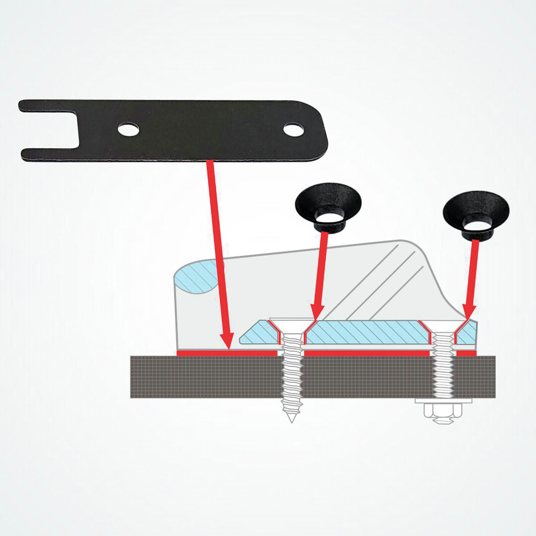 INSULATION PLATE FOR ROPE LOCK MK2 2 INSULATION PLATE FOR ROPE LOCK MK2 - Image 2