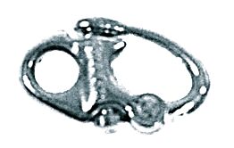 SCOOTER HOOK STAINLESS STEEL 66MM 1 SCOOTER HOOK STAINLESS STEEL 66MM
