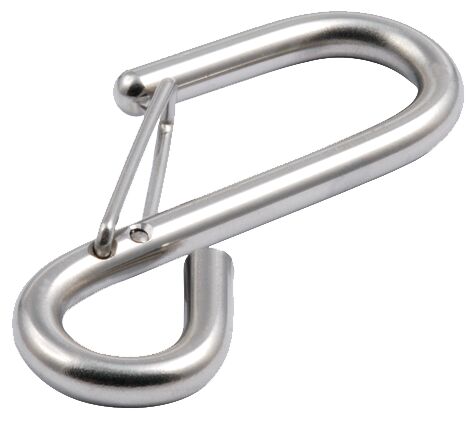 S/S HOOK C/W SPRING A4259 1 S/S HOOK C/W SPRING A4259