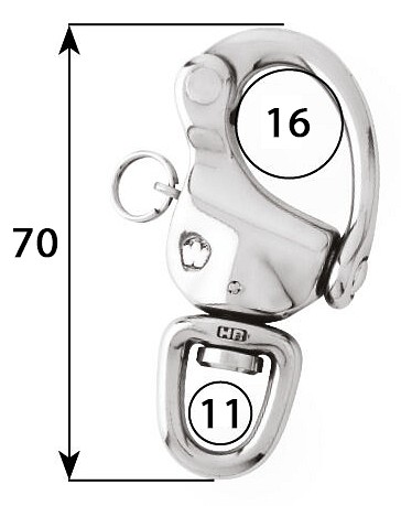 SCOOTER HOOK WITH CUTTER 70mm 3 SCOOTER HOOK WITH CUTTER 70mm - Image 3