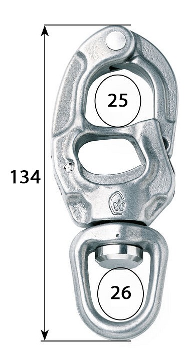 SCOOTER/LIFT HOOK 134mm 4 SCOOTER/LIFT HOOK 134mm - Image 4