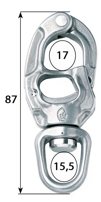 SCOOTER/LIFT HOOK 87mm 4 SCOOTER/LIFT HOOK 87mm - Image 4