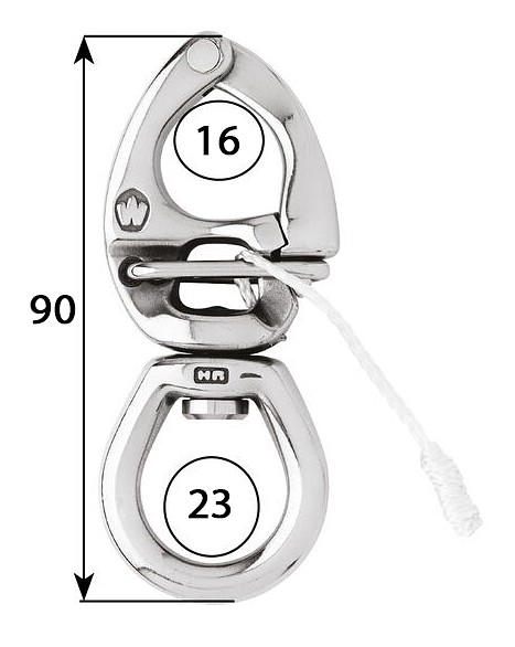 SCOOTER HOOK WITH QUICK RELEASE 90mm 3 SCOOTER HOOK WITH QUICK RELEASE 90mm - Image 3