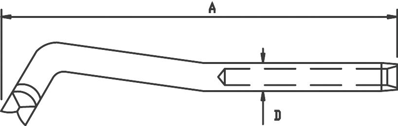 T-END FOR CABLE 2.5MM 2 T-END FOR CABLE 2.5MM - Image 2