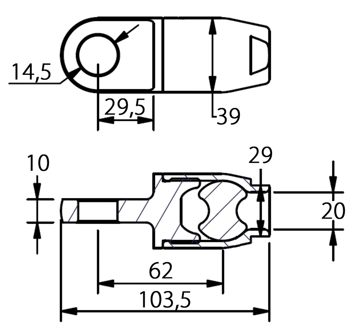LOOP END, DYNEMA 8mm 3 LOOP END, DYNEMA 8mm - Image 3