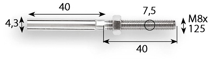 WIRE TERMINAL 4mm 3 WIRE TERMINAL 4mm - Image 3