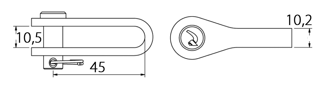 TURN SCREW JOINT 9.5mm 3 TURN SCREW JOINT 9.5mm - Image 3